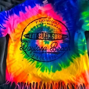 Rainbow Tie dye shirt